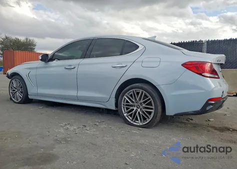 2020 Genesis G70 из США, поврежденный, VIN KMTG64LA7LU045878